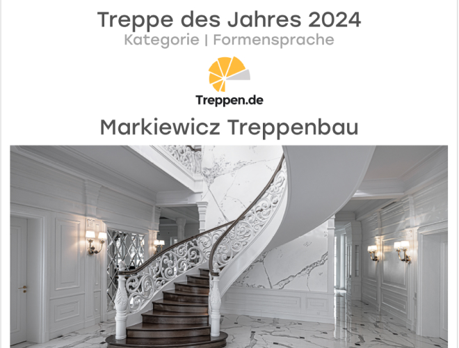 treppe des jahres 2024